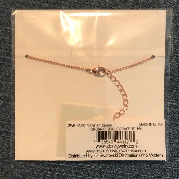 ADORE Signature Organic Circle Bracelet, color:  rose gold - Picture 2 of 2
